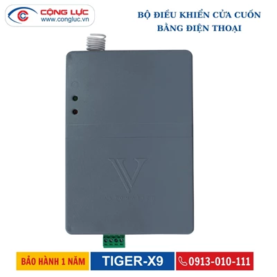 Bộ Điều Khiển Cửa Cuốn Bằng Điện Thoại TIGER-X9